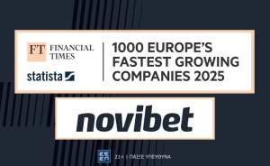 Η Novibet στη λίστα FT1000 Europe’s Fastest Growing Companies 2025