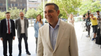 Στον Άρειο Πάγο ο Αλέξης Τσίπρας για να καταθέσει την ιδρυτική διακήρυξη της ΕΛΑΣ
