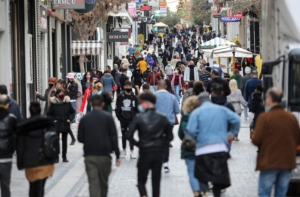 ΕΛΣΤΑΤ: Αύξηση 3,4% του τζίρου στο λιανεμπόριο στο α' τρίμηνο του 2024