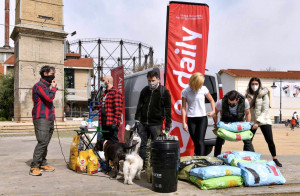 e-daily.gr: Συγκεντρώθηκαν δύο τόνοι τροφής για τα αδέσποτα