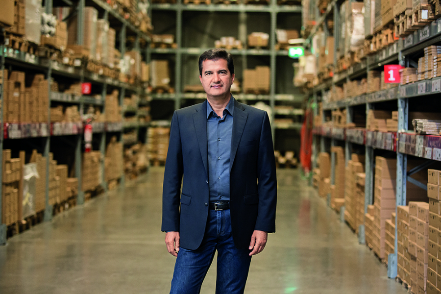 Ο πρόεδρος του διοικητικού συμβουλίου του ομίλοθ Fourlis, Βασίλης Φουρλής.