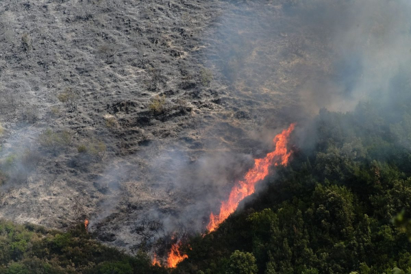 Προς πλήρη οριοθέτηση η πυρκαγιά στη Β. Εύβοια
