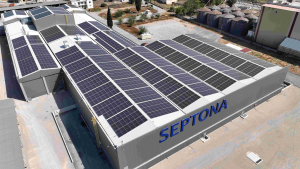 Septona: Ολοκληρώνει επένδυση 2 εκατ. ευρώ για εγκατάσταση φωτοβολταϊκών