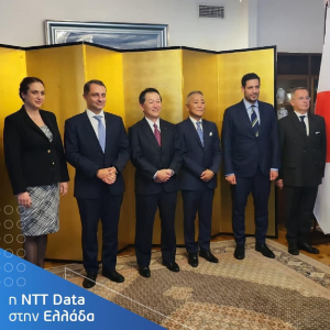 Σενετάκης: Ψήφος εμπιστοσύνης του ιαπωνικού κολοσσού NTT Data στην ελληνική αγορά