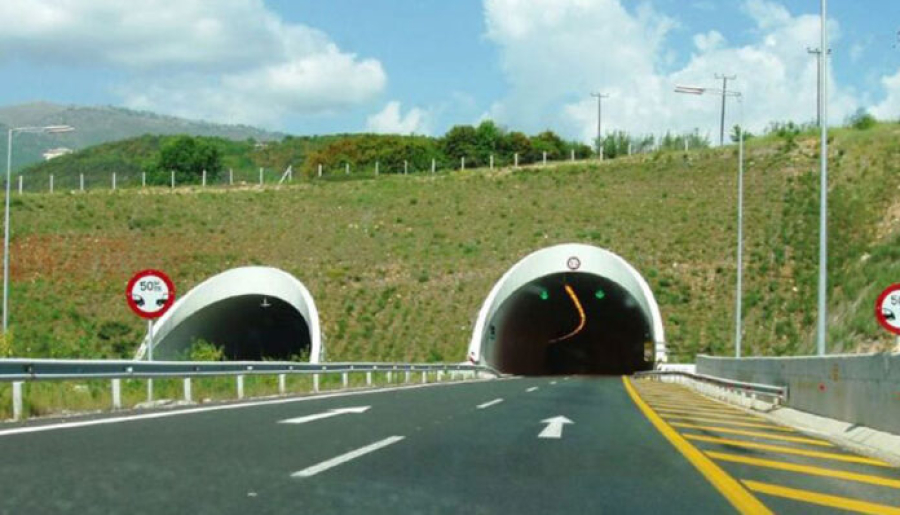 Εγνατία: Εως και Μ.Τετάρτη τα έργα συντήρησης στη σήραγγα Μαλακάσι Α' - Ταχιάος: Απολύτως ασφαλής η διέλευση