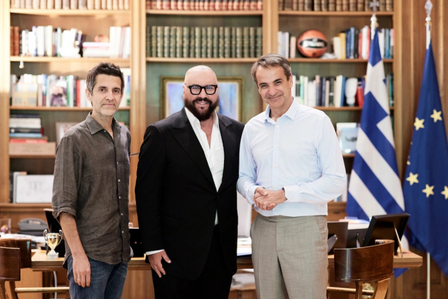 Συνάντηση Μητσοτάκη με Ντέσμοντ Τσάιλντ και Φοίβο