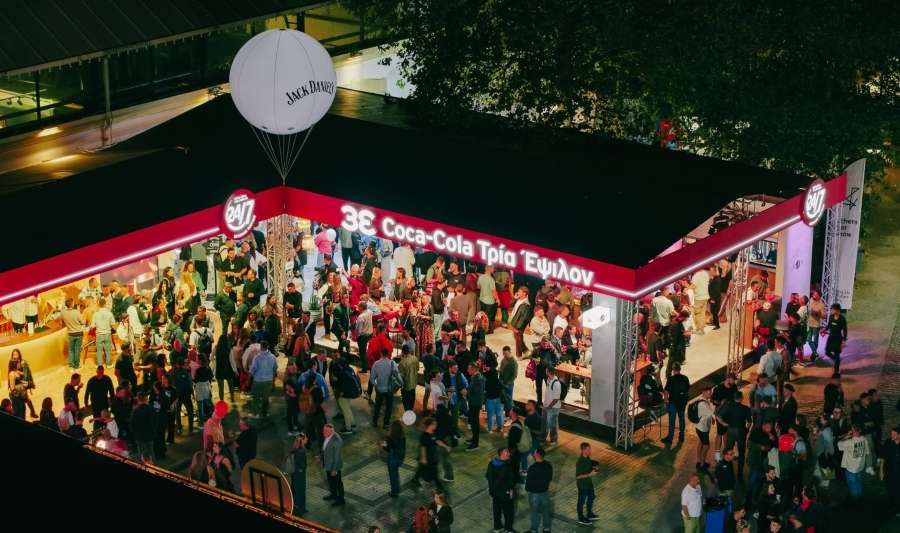 Σημαντική η παρουσία της Coca-Cola Τρία Έψιλον στο Athens Bar Show 2025