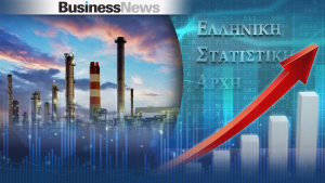 ΕΛΣΤΑΤ: «Άλμα» 40,6% για τον δείκτη κύκλου εργασιών στη βιομηχανία τον Οκτώβριο