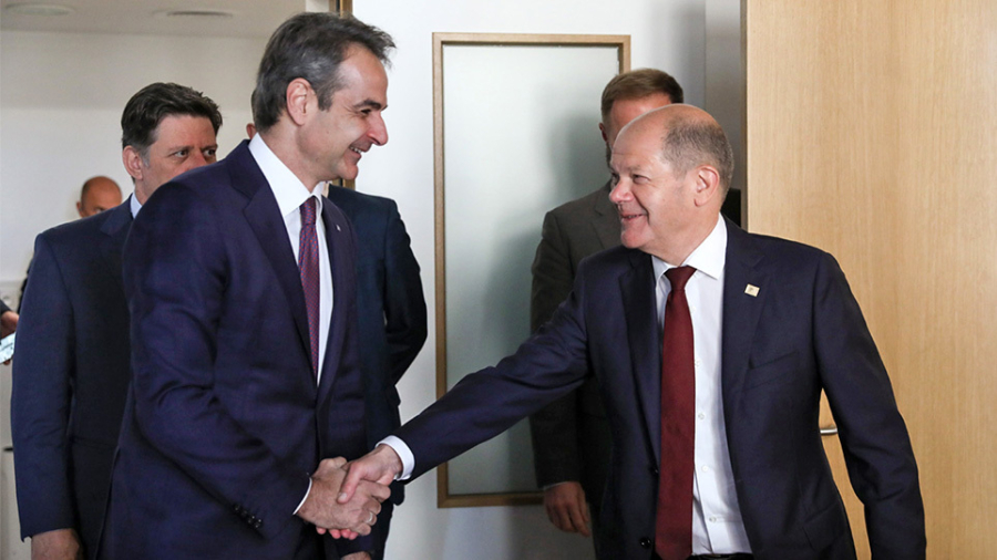 Την Πέμπτη (27/10) στις 11:00 η συνάντηση Μητσοτάκη - Σολτς