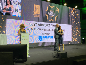 ACI Europe: Best Airport Award στο αεροδρόμιο της Αθήνας στην κατηγορία 25-40 εκατ. επιβατών