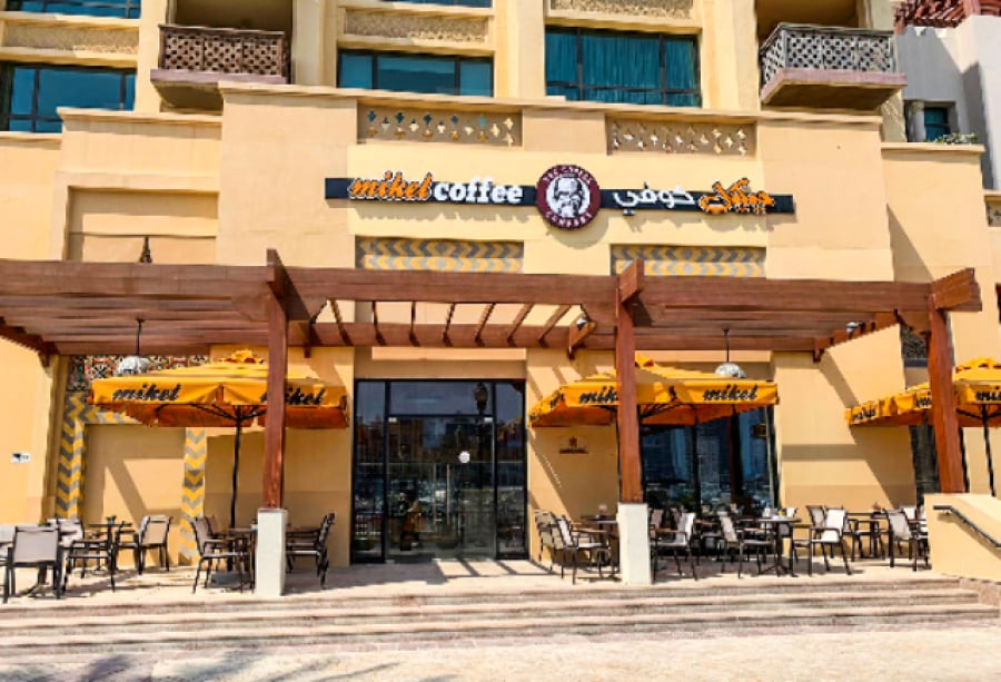 Το νέο κατάστημα Mikel Coffee στο Κατάρ. 