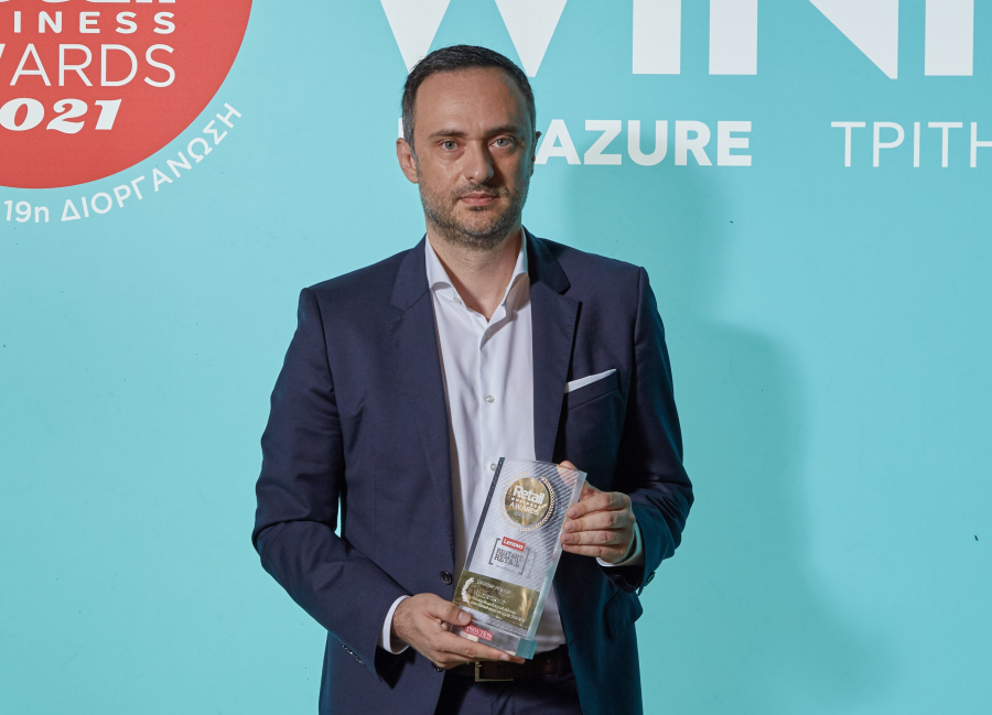 Όμιλος Σαράντη: Βράβευση στα Lenovo RetailBusiness Awards 2021 για τη Δυναμική και Συνεχή Πορεία Ανάπτυξης