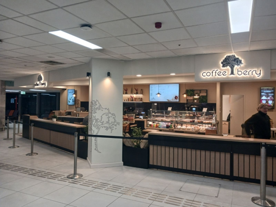 Coffee Berry: Εγκαινίασε το νέο της κατάστημα στο αεροδρόμιο της Βουδαπέστης
