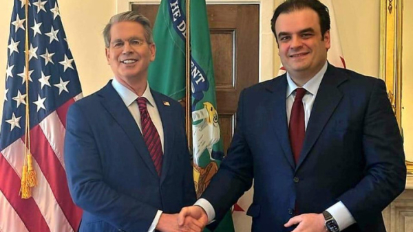 Συνάντηση Πιερρακάκη με τον υπ. Οικονομικών των ΗΠΑ στην Ουάσιγκτον - Τι συζήτησαν