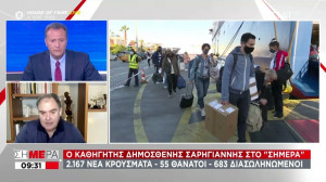 Σαρηγιάννης: Αποκλιμάκωση μέσα στον Ιούνιο (vid)