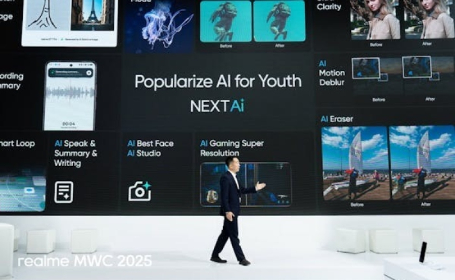 Η realme αποκάλυψε το τριετές στρατηγικό της πλάνο στο MWC 2025