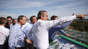 Σκουριές: Εγκαινιάστηκε, παρουσία Μητσοτάκη, η επένδυση άνω των 2 δισ. δολαρίων σε χρυσό και χαλκό