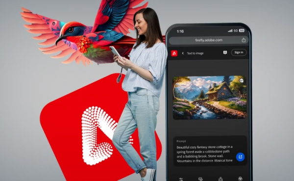 Η Adobe μπαίνει δυνατά στην κούρσα του ΑΙ με το νέο Firefly app