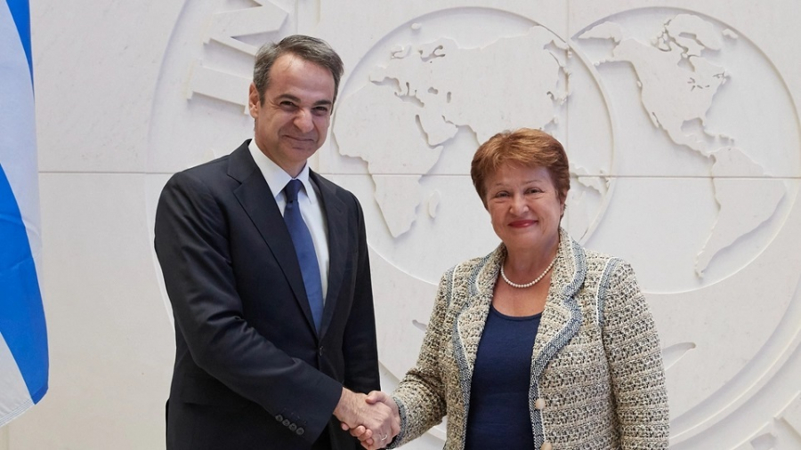 Εύσημα Γκεοργκίεβα σε Μητσοτάκη: «Εξαίρω εσάς και την Ελλάδα, όπου και εάν πηγαίνω»