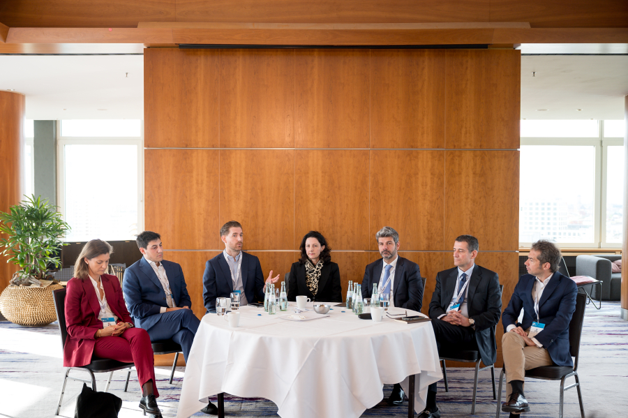 Άποψη από το Breakfast roundtable που οργάνωσε η Enterprise Greece με τίτλο: «Greece Hospitality: Investment and development opportunities in a thriving market»