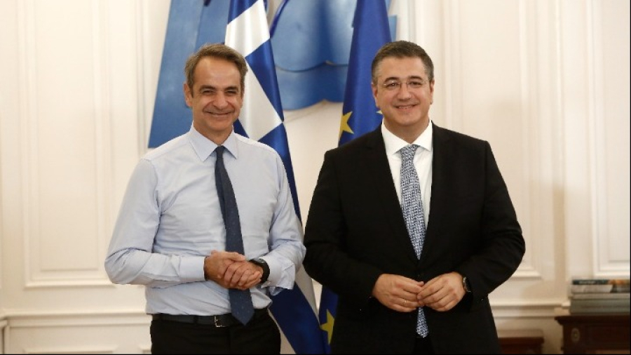 Συνάντηση Μητσοτάκη-Τζιτζικώστα: Συζητήθηκαν θέματα χαρτοφυλακίου του Επιτρόπου Βιώσιμων Μεταφορών και Τουρισμού