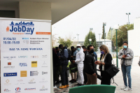 Πάνω από 2.000 συναντήσεις εργασίας με 75 εταιρίες στο #JobDay Προσφύγων