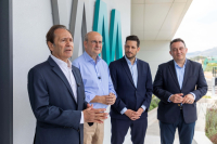 Επίσκεψη Χατζηδάκη και Κυρανάκη στις εγκαταστάσεις των DEMO, Win Medica και FARAN στην Τρίπολη