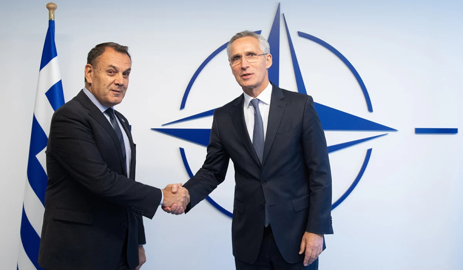 Συναντήθηκε με τον Γ. Στόλτενμπεργκ ο Ν. Παναγιωτόπουλος