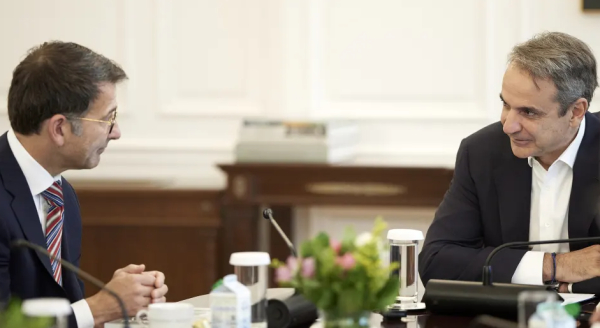 Μητσοτάκης: Συνάντηση με τον εκτελεστικό αντιπρόεδρο και CCO της Microsoft, Judson Althoff