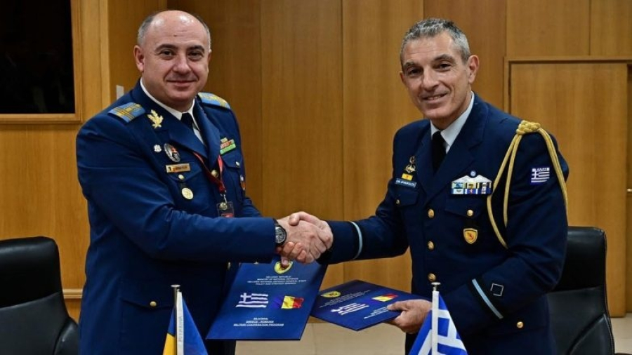 Υπεγράφη το νέο Πρόγραμμα Στρατιωτικής Συνεργασίας μεταξύ Ελλάδας και Ρουμανίας