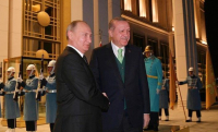 Επικοινωνία Ερντογάν - Πούτιν, την ημέρα των γενεθλίων του Ρώσου προέδρου