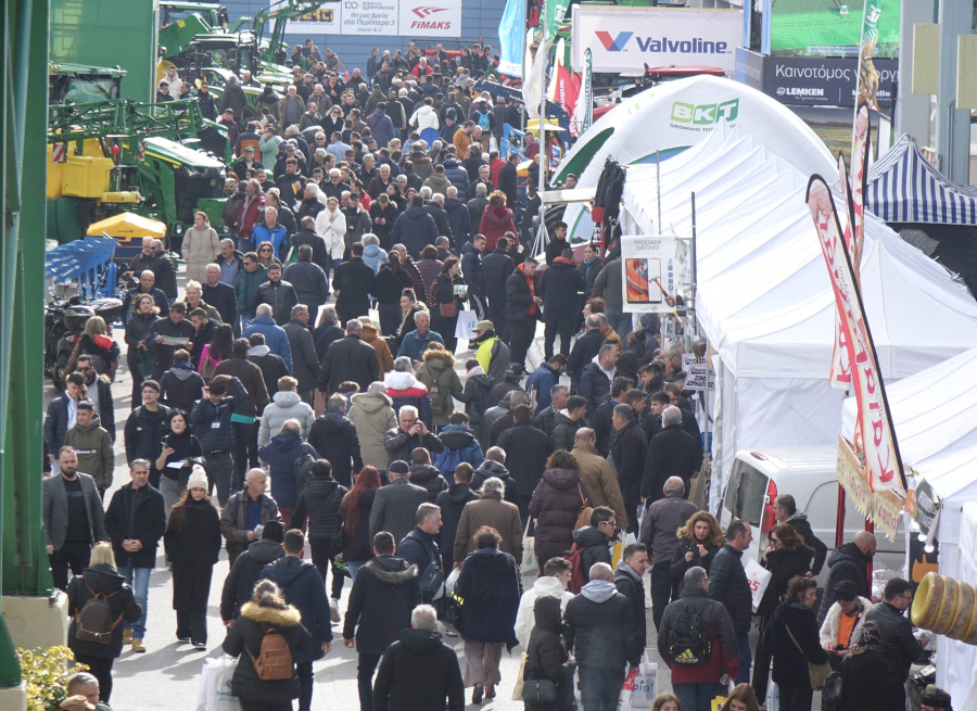 H Agrotica «τριαντάρισε» και προσελκύει χιλιάδες εκθέτες και δεκάδες χιλιάδες αγρότες