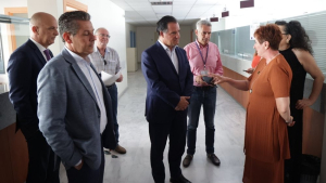 Επίσκεψη Άδωνι Γεωργιάδη στις δομές του e-ΕΦΚΑ στο Ηράκλειο Κρήτης